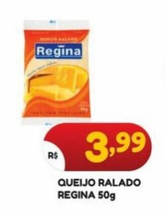Queijo Ralado Regina 50g
