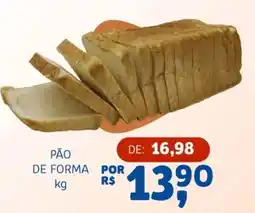 Bergamais Supermercados Pão de forma oferta