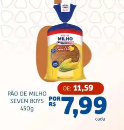 Bergamais Supermercados Pão de milho seven boys oferta