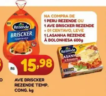 Bramil Supermercados Ave Briscker Rezende Temp. cong 1kg oferta