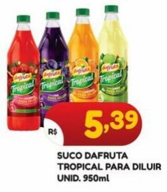 Bramil Supermercados Suco DaFruta Tropical Para diluir unid. 950ml oferta