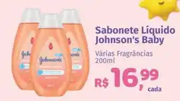Supermercados Mateus Sabonete Líquido Johnson's Baby oferta