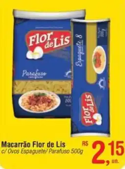 Fort Atacadista Macarrão Flor de Lis oferta