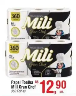 Fort Atacadista Papel Toalha Mili Gran Chef oferta