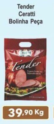 Calvo Atacadista Tender Ceratti Bolinha peca oferta