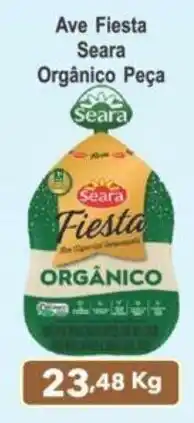 Calvo Atacadista Ave Fiesta Seara Organico pac 1kg oferta
