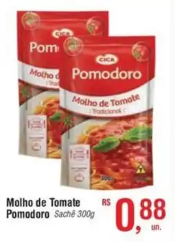 Fort Atacadista Molho de Tomate Pomodoro Sachê oferta