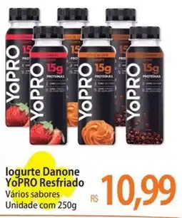 Atacadão logurte Danone YoPRO Resfriado oferta