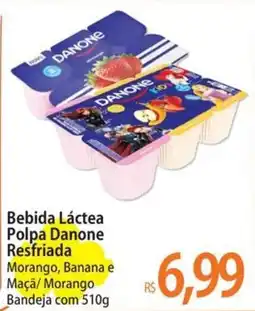 Atacadão Bebida Láctea Polpa Danone Resfriada oferta