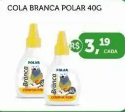 CenterBox Cola branca polar oferta