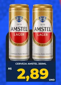 Supermercados Planalto Cerveja amstel oferta