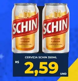 Supermercados Planalto Cerveja schin oferta