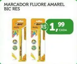 CenterBox Marcador fluore amarel bic res oferta