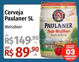 Supermercado Dalben Cerveja Paulaner oferta
