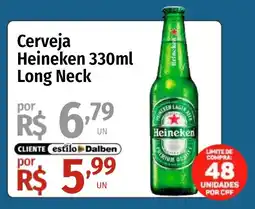 Supermercado Dalben Cerveja Heineken Long Neck oferta