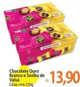 Atacadão Chocolate Ouro Branco e Sonho de Valsa oferta