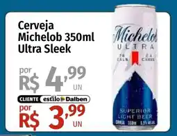 Supermercado Dalben Cerveja Michelob Ultra Sleek oferta