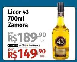 Supermercado Dalben Licor 43 Zamora oferta