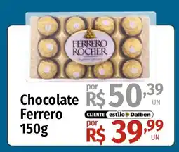 Supermercado Dalben Chocolate Ferrero oferta