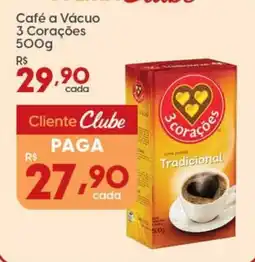Supper Rissul Café a Vácuo 3 Corações oferta