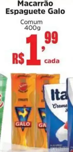 Supermercados Mateus Macarrão Espaguete Galo oferta