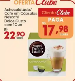 Supper Rissul Achocolatado/ Café em Cápsulas Nescafé Dolce Gusto oferta