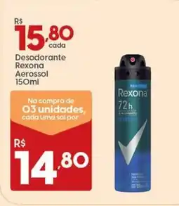 Supper Rissul Desodorante Rexona Aerossol oferta