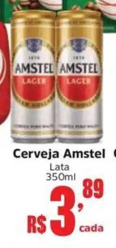 Supermercados Mateus Cerveja Amstel oferta