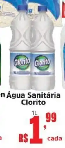 Supermercados Mateus Agua Sanitaria Clorito oferta