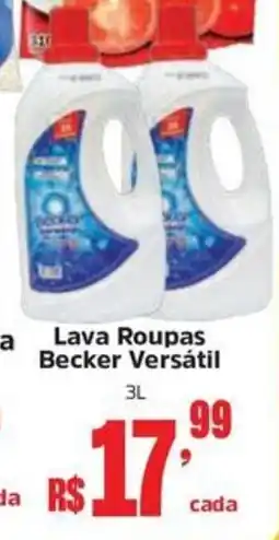 Supermercados Mateus Lava Roupas Becker Versatil oferta