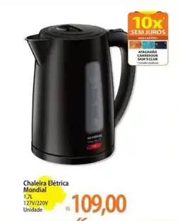 Atacadão Chaleira Elétrica Mondial oferta