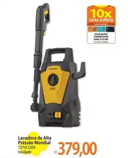 Atacadão Lavadora de Alta Pressão Mondial oferta