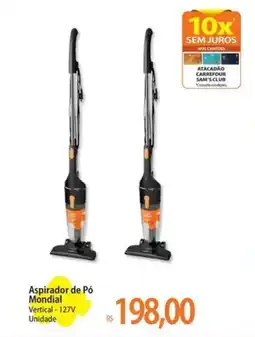 Atacadão Aspirador de Pó Mondial oferta
