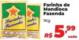Supermercados Mateus Farinha de Mandioca Fazenda oferta