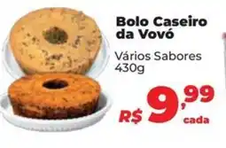 Supermercados Mateus Bolo Caseiro da Vovó oferta