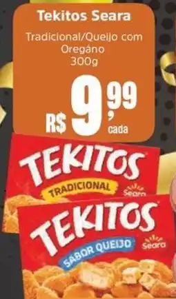 Supermercados Mateus Tekitos Seara oferta