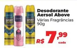Supermercados Mateus Desodorante Aersol Above oferta