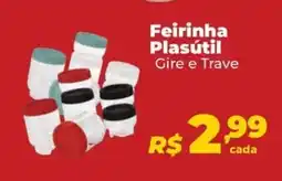 Supermercados Mateus Feirinha Plasútil Gire e Trave oferta