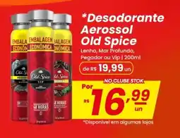 Stok Center Desodorante Aerossol Old Spice oferta