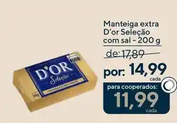 Coop Manteiga extra D'or Seleção com sal oferta
