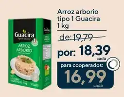 Coop Arroz arborio tipo 1 Guacira oferta