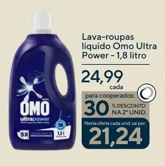 Coop Lava-roupas líquido Omo Ultra Power oferta