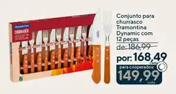 Coop Conjunto para churrasco Tramontina Dynamic oferta