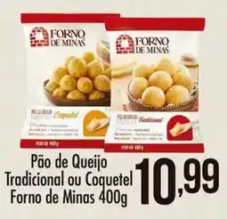 Confiança Supermercados Pão de Queijo Tradicional ou Coquetel Forno de Minas oferta