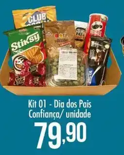 Confiança Supermercados Kit 01 - Dia dos Pais Confiança/unidade oferta