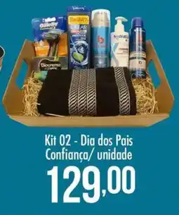 Confiança Supermercados Kit 02 - Dia dos Pais Confiança/unidade oferta