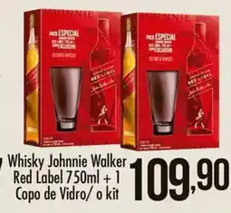 Confiança Supermercados Whisky Johnnie Walker Red Label oferta