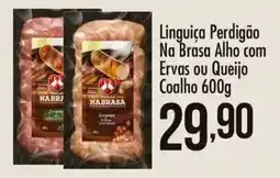 Confiança Supermercados Linguiça Perdigão Na Brasa Alho com Ervas ou Queijo Coalho oferta