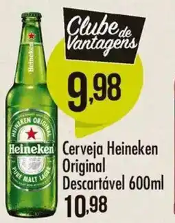 Confiança Supermercados Cerveja Heineken Original Descartável oferta