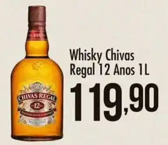 Confiança Supermercados Whisky Chivas Regal 12 Anos oferta